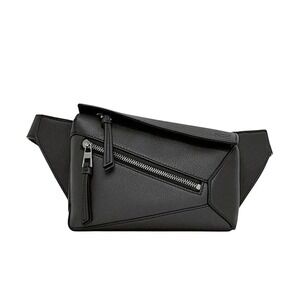 LOEWE Body Bag Bum Bag Mini Gray Puzzle B510u89x02